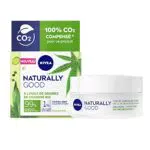 NIVEA NATURALLY GOOD - Crema Viso Lenitiva con Olio di Semi di Canapa Bio