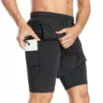 Pantaloncini Sportivi Uomo 2 in 1 per Corsa e Allenamento Estivi - Marca: Nlieanuc