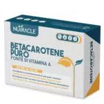 Nutracle Betacarotene | Integratore di Beta-Carotene e Rame per Abbronzatura e Vista