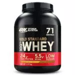 Optimum Nutrition Gold Standard 100% Whey Proteine in Polvere con Glutammina e BCAA Naturali - Gusto Cioccolato e Burro di Arachidi
