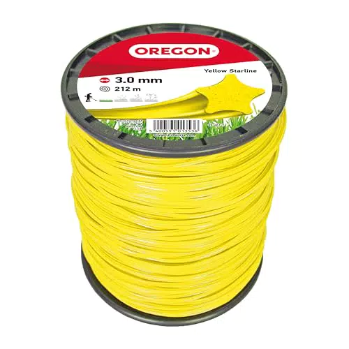 Filo per Decespugliatore Oregon a Forma di Stella con 5 Bordi Taglienti in Nylon Professionale