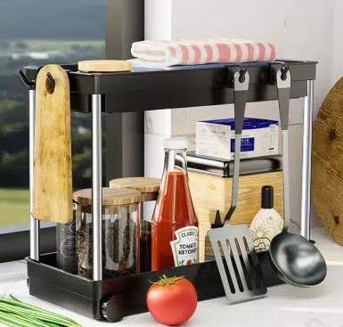 Organizer Cucina Sottolavello Salvaspazio - Ideale per Ottimizzare lo Spazio