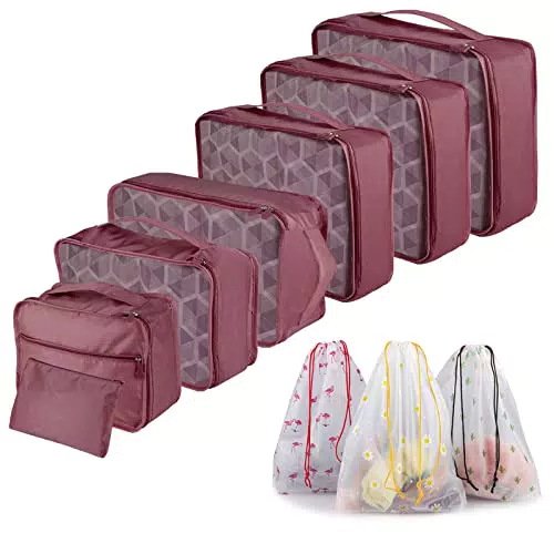 Sciphylia - Set di Organizer Valigia da Viaggio Impermeabili