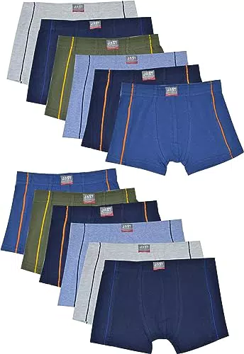 Boxer Slip Bambino Cotone Elasticizzato - Marchio Spagnolo - Taglie 4-12 Anni