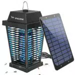 Lampada Antizanzare Solare Ricaricabile USB C con Zanzariera Elettrica - 2600mAh/4500V