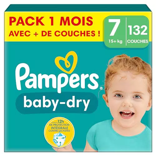 Pampers Baby-Dry Pannolini Taglia 7: Protezione Completa per il Tuo Bambino