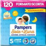 Pampers Sole e Luna Pannolini, Bambini Unisex, Junior Taglia 5