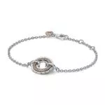 Pandora Bracciale cerchio bicolore