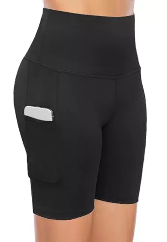 Pantaloncini Sportivi Donna Alta Vita per Cycling e Allenamento - Marca - Modello Specifico