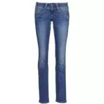 Pepe Jeans Venus Jeans a Vita Bassa Regular Fit da Donna