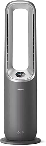 Philips Purificatore e Ventilatore 2-in-1 con Filtro HEPA - Rimozione del 99,97% delle Particelle - Display e Compatibilità App