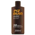PIZ BUIN Allergy Latte Solare SPF 50+ per pelli delicate - Protezione UVA/UVB