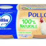 Mellin Pollo Naturale Omogeneizzato al 100% - Confezione da 24 vasetti