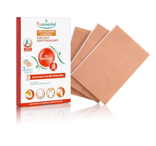 Puressentiel Cerotti Riscaldanti con 14 Oli Essenziali