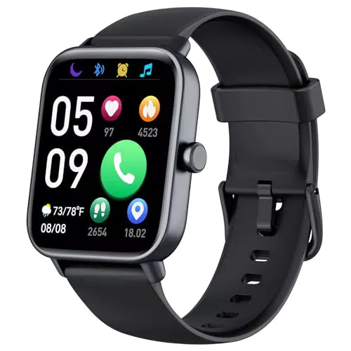 Smartwatch Quican Fitness Tracker con Chiamate e Whatsapp Alexa - Orologio Uomo Sportivo