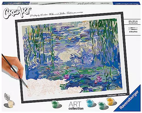 Ravensburger - Kit per Dipingere con i Numeri Monet: Le Ninfee