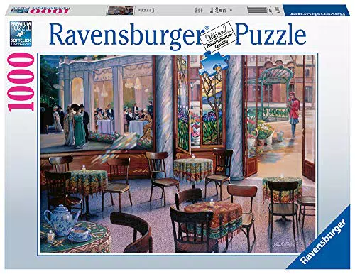 Ravensburger Puzzle Pausa Caffè - Stampa di Alta Qualità