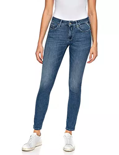 Replay Jeans Donna Blu - Modello New Luz