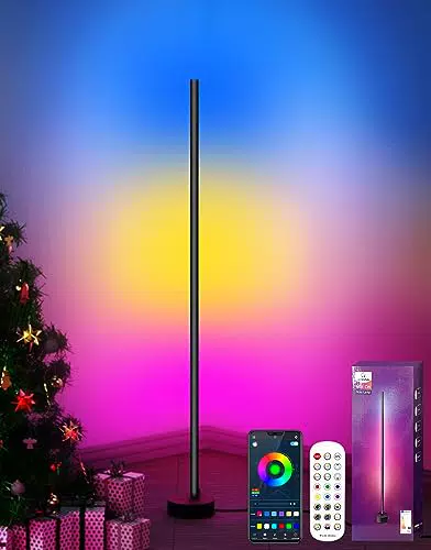 Royana Lampada da Terra LED Dimmerabile con Telecomando e Controllo APP