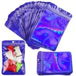 Sacchetti di Lamina Mylar Richiudibili per Conservare Alimenti e Gioielli - Custodia per Caffè e Biscotti
