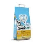 Sanicat Lettiera per Gatti Classic senza Profumo - Assorbimento Rapido - Alta Qualità per l'Igiene del Gatto