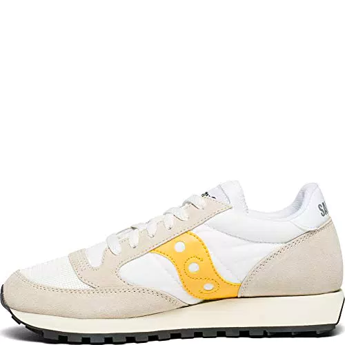 Saucony Jazz Original Vintage, Sneaker Donna, Nero/Bianco