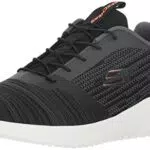 Skechers Bounder 52504, Scarpe Uomo, Black Mesh Pu Trim