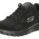 Skechers Burns 52635-bbk - Scarpe Uomo, Nero