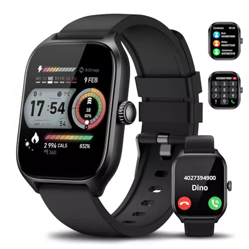 Smartwatch Orologio Smartwatch con Chiamate e Funzioni Sportive - Impermeabile IP68
