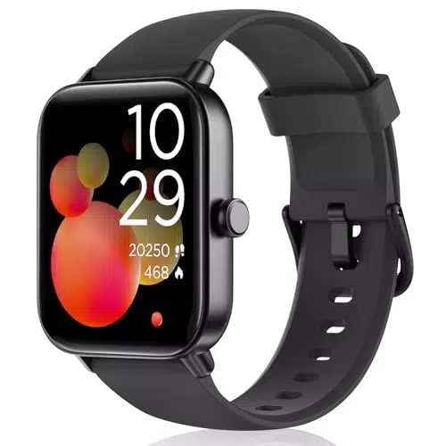 Smartwatch con Alexa Integrata per Uomo e Donna - Monitoraggio SpO2, Frequenza Cardiaca e Sonno - 100 Modalità Sport - IP68 - Compatibile con Android/iOS