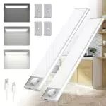 Sofore Luce Armadio LED con Sensore Movimento Ricaricabile USB, Dimmerabile per Interni