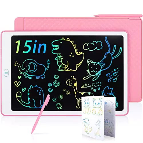 Tavoletta Grafica LCD 15 Pollici - Lavagnetta da Disegno Portatile per Bambini e Adulti