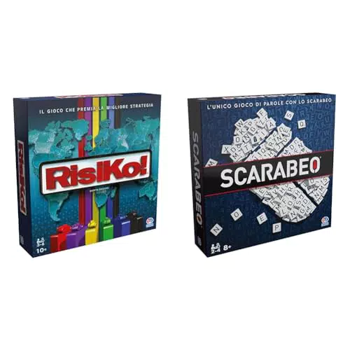 Editrice Giochi Spin Master Risiko Classico & Scarabeo Classico Edizione 2023