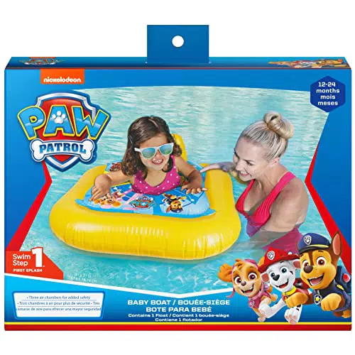 SwimWays Baby Boat Galleggiante Paw Patrol