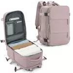 Zaino da Viaggio Grande da Donna Impermeabile con Scomparto per Laptop da 14 Pollici