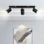 Faretto Led Interno da Soffitto - Lampada Faretti Orientabili Plafoniera LED 3 Luci