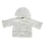 THUN Giubbino Imbottito Unisex per Bambini con Lupo Noah Ricamato