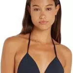 Tommy Hilfiger Top Bikini a Triangolo Donna Imbottito