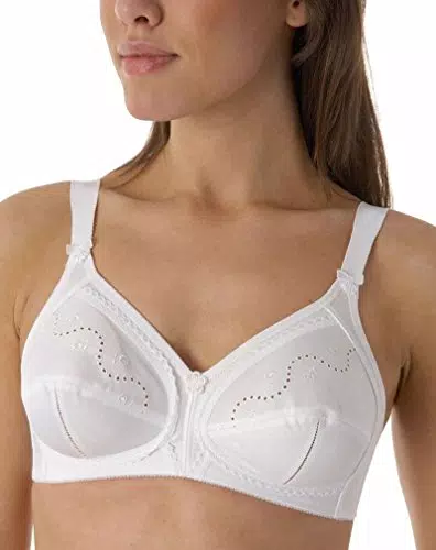 Triumph Doreen + Cotton 01 N, Reggiseno senza Ferretto Donna