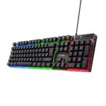 Trust Gaming GXT 835 Azor Tastiera Gaming USB Retroilluminata LED RGB - Nero