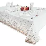 Tukcherry Tovaglie da Cucina in Plastica per Feste - 54 x 108 Pollici