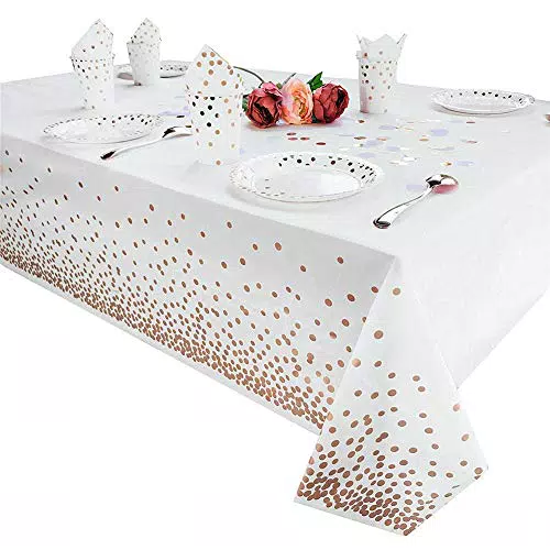 Tukcherry Tovaglie da Cucina in Plastica per Feste - 54 x 108 Pollici