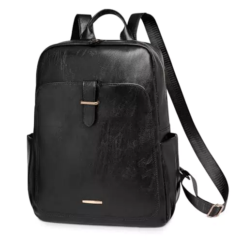 Zaino Donna Casual UBAYMAX in Pelle PU per Laptop da 14", Tracolla Moda Multifunzione