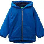 Benetton Giubbotto Bambini e Ragazzi Bluette