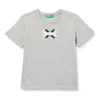 Benetton T-Shirt Bambino - Grigio