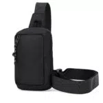 Zaino Monospalla Uomo - Borsello Tracolla Sling Bag - Messenger Bag a Spalla - Borsetta Telefono con Cerniera
