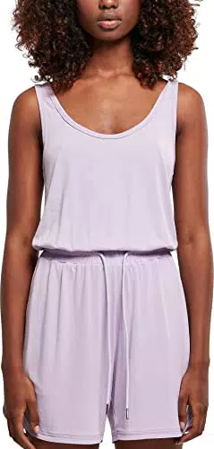 Urban Classics Jumpsuit Donna Monopezzo Estivo con Fascia Elastica