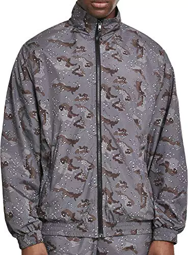 Urban Classics Track Jacket Giacca Sportiva Uomo