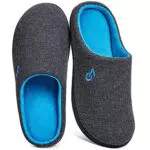 VeraCosy Pantofole da Uomo in Memory Foam Grigio