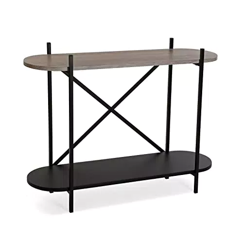 VERSA Madison - Consolle Ingresso e Tavolino Salotto con Ripiano Inferiore